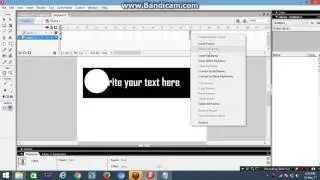 How to add mask effect in flash 8