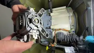 Bosch Siemens Waschmaschinenmotor (Gleichstrommaschine) tauschen - BSH Waschmaschine Motor ersetzen