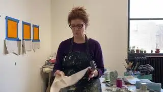 Oil and Cold Wax Painting