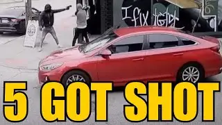 Robber Got Caught in the Act | Gas Station and Store Shootings | Old Lady Got Pushed to the Ground