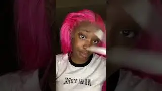 Hair info: Barbie Pink Color 13*4 body wave lace frontal wig 24 180%