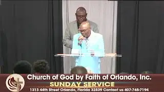 Church Of God By Faith Orlando Florida Sunday Night 01/25/2026
