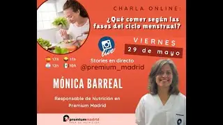 Alimentacion según las fases del ciclo menstrual - Nutrición saludable - Premium Madrid