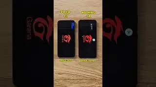 POCO F7 vs NOTHING 3A - ULTIMATE   FREE FIRE TEST? 🔥#freefire #shorts