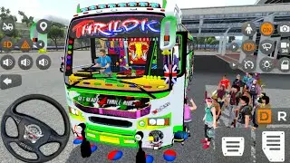💥Bus simulator Indonesia New Map Mod Best Android Game Video
