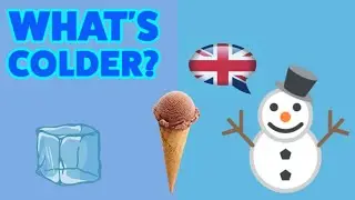 What's Colder? - Beginner English