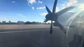 National Jet Express Q400 [VH-IYJ] Griffith Arrival