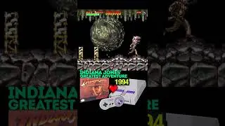 INDIANA JONES Greatest Adventures (Super Nintendo, 1994) #retrogaming #nintendo