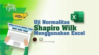 Uji Normalitas Shapiro Wilk dengan Excel