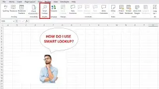 How To Use Smart Lookup In Excel 365