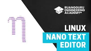 3 menit belajar Linux Nano Text Editor