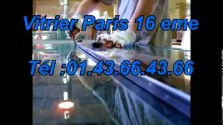 Vitrier Paris 16 eme T&eacute;l :01.43.66.43.66