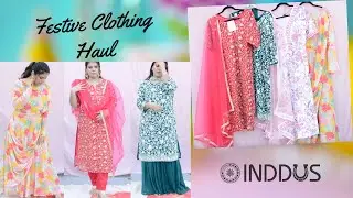 Myntra Festive Clothing haul | Inddus Suit Sets | Try on Haul | crazyaboutcolors