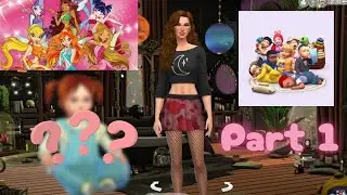 RAISING WINX CLUB GIRLS IN THE SIMS 4