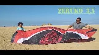 POWER KITE 4 LINES- Zeruko 3.5 AILES DE TRACTION