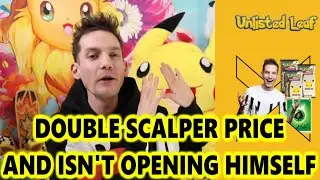 I Believe UnlistedLeaf Is Scamming His Fans With His First Pokemon Celebrations Box Break