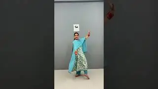 Easy Dhol Dance Steps | Bhangra dance step #trending #mahilamandal