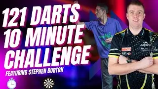 The 121 10-minute darts challenge: featuring PDC Tour Card Holder Stephen Burton - #1