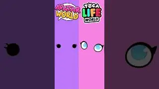 Body 🎀 Toca World Vs Avatar World 🌍 #tocaboca #avatarworld #pazu
