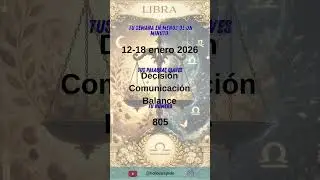 Libra, tu semana en menos de un minuto