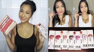 $3 KYLIE LIP KITS SWATCHES AND REVIEW | Aliexpress |