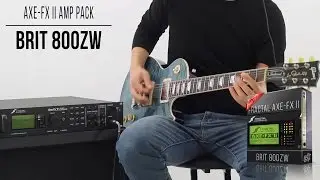 Marshall JCM800ZW Amp Pack for Fractal Axe-Fx II | Playthrough (Brit 800ZW Zakk Wylde)