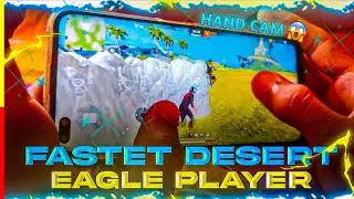 FREE STYLE HAND CAM ⚙️📲 | Fastest One tap player🔋| #deserteagle #nonstopgaming