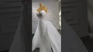 Luxury / Gorgeous White Beading Rhinestone Wedding Dresses