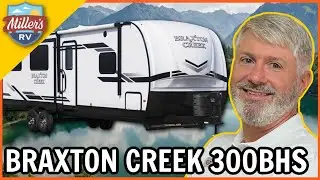 2020 Braxton Creek LX 300BHS | INTERIOR Of This Camper Is BONKERS!