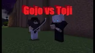 Minecraft Anime Brawlers | Gojo VS Toji | Jujutsu Kaisen MCPE Anime Addon