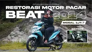 MODIFIKASI BEAT FI 2014 BUDGET PELAJAR NAKAL 😅l CUMA MODAL 1JUTAAN 😲
