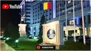 🇹🇩Visiting Bucharest city | The capital of Romania | Best Night Walking Tour | April 2023 🌃💃🏼❤️