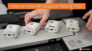 HP DesignJet T830 & T730 - how to insall