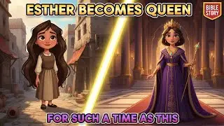 Esther Becomes Queen || From Orphan to Royalty (Bible Story)