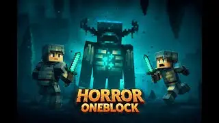 I play Horror ONE BLOCK In Minecraft😱 | Epic Fight With Warden