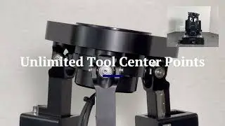 World's most versatile (Hybrid) Hexapod with +/-30 degrees tip/tilt range - Angulares