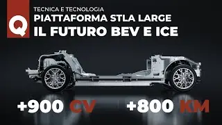 I SEGRETI tecnici della STLA Large (ICE e BEV da oltre 900 CV)