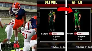 NCAA Football 06 Revamped with this INSANE NEW MOD... | NCAA 06 Next Mod