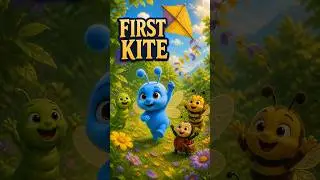 🪁 Hunny-Wunny&rsquo;s First Kite | Breezy Bug Story About Play & Perseverance