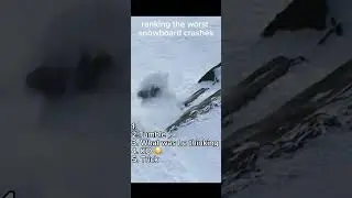 worst snowboard crashes ranked #ranked #snow #fails #funny #extreme #redbull