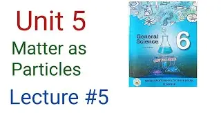 Grade 6 General Science book Unit 5 l Water Cycle l Sublimation l traditional method to extract salt