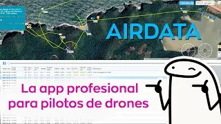 ¿Qué hace AIRDATA? Todo lo que puedes hacer, incluso un replay de un vuelo.