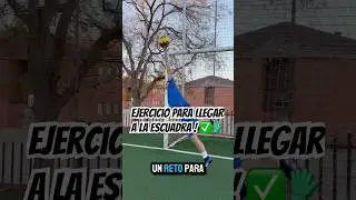 Ejercicio para +salto en tu objetivo de escuadra ✅ #futbol #porteros #arqueros