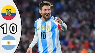Ecuador vs Argentina 01-1 | Highlights & All Goals | World Cup Qualifiers 2026