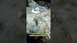 Как животные спят под водой! #короткоевидео #короткометражки #факты
