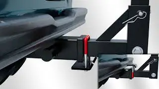 RETRUE Hitch Tightener Stabilizer Anti-Rattle Tow Clamp Lock Down For 1.25