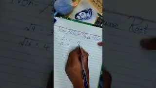 Non perfect square root trick | square root trick #mathematics