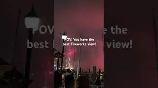Fireworks View from Hoboken NJ! #pov #shorts #fireworks