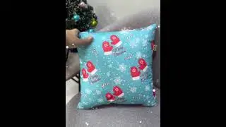 ВАРЕЖКИ И КОНФЕТЫ - Подушка новогодняя HAPPY NEW YEAR 33x33