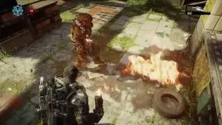 Funny Burning Character Death Yells - Gears of War 4